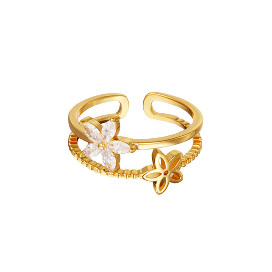 Bague femme ajustable Angélique