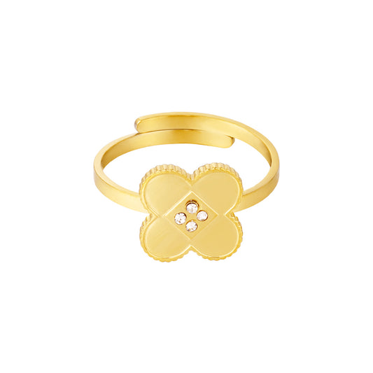 Bague femme ajustable Flora