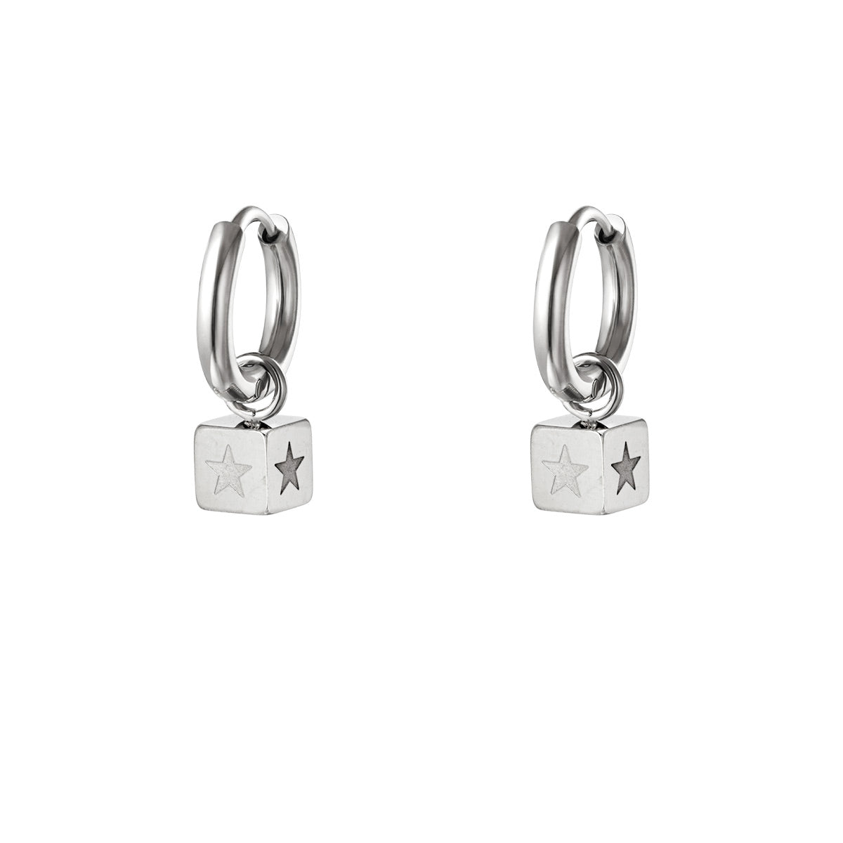 Boucles d'oreilles femme Magic Cube