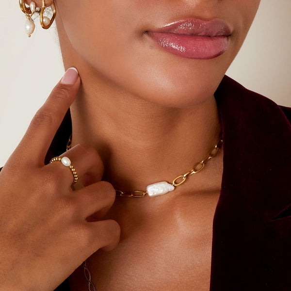 Collier femme Opaline