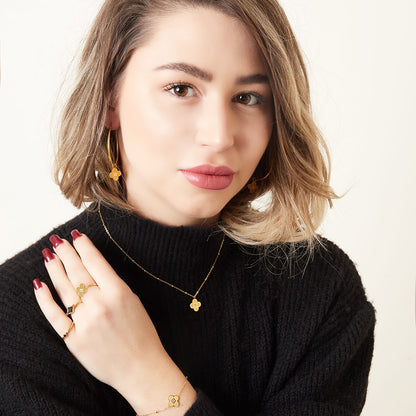 Collier femme Flora