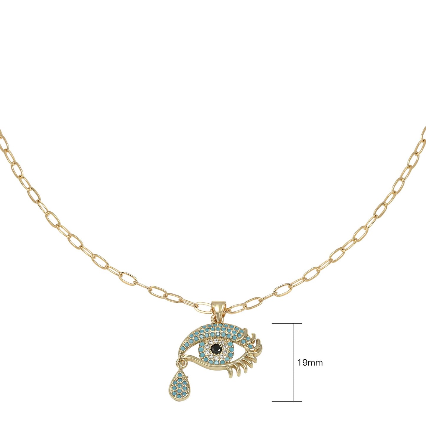 Collier femme Blue Eyes